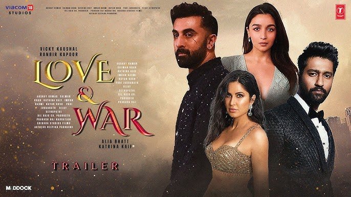 LOVE & WAR - Announcement Trailer | Sanjai Leela Bhansali | Ranbir Kapoor |  Katrina K, Vicky, Alia B
